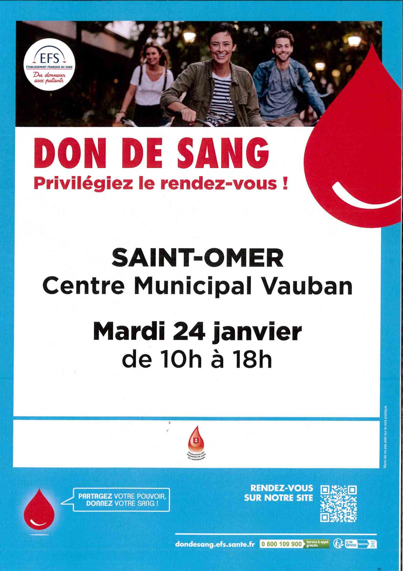 Affiche don du sang 10