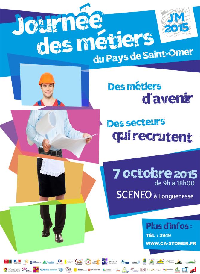 Affiche journee des metiers entreprises