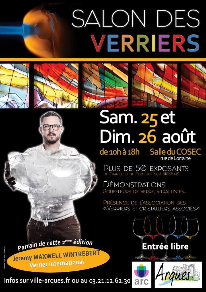 Affiche salon des verriers 2018