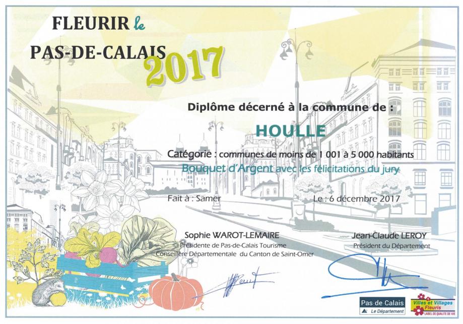 Bouquet argent 2017