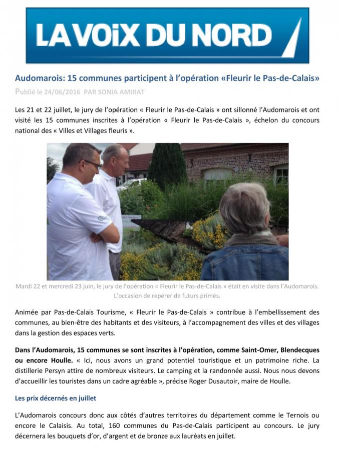 Lacleweb fleurir le pas de calais houlle