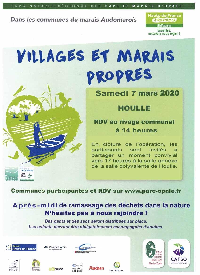 Marais propre houlle samedi 7 mars