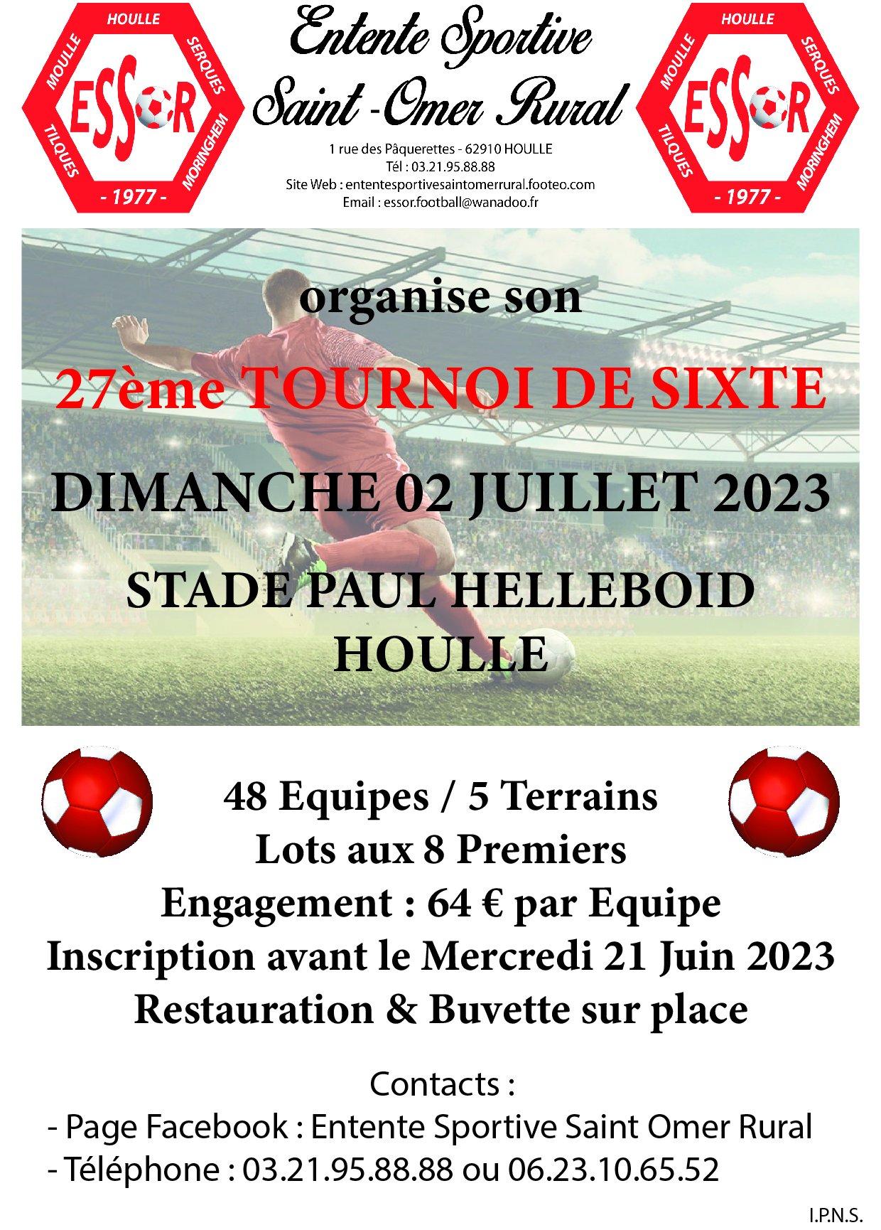 Tournoi sixte 1