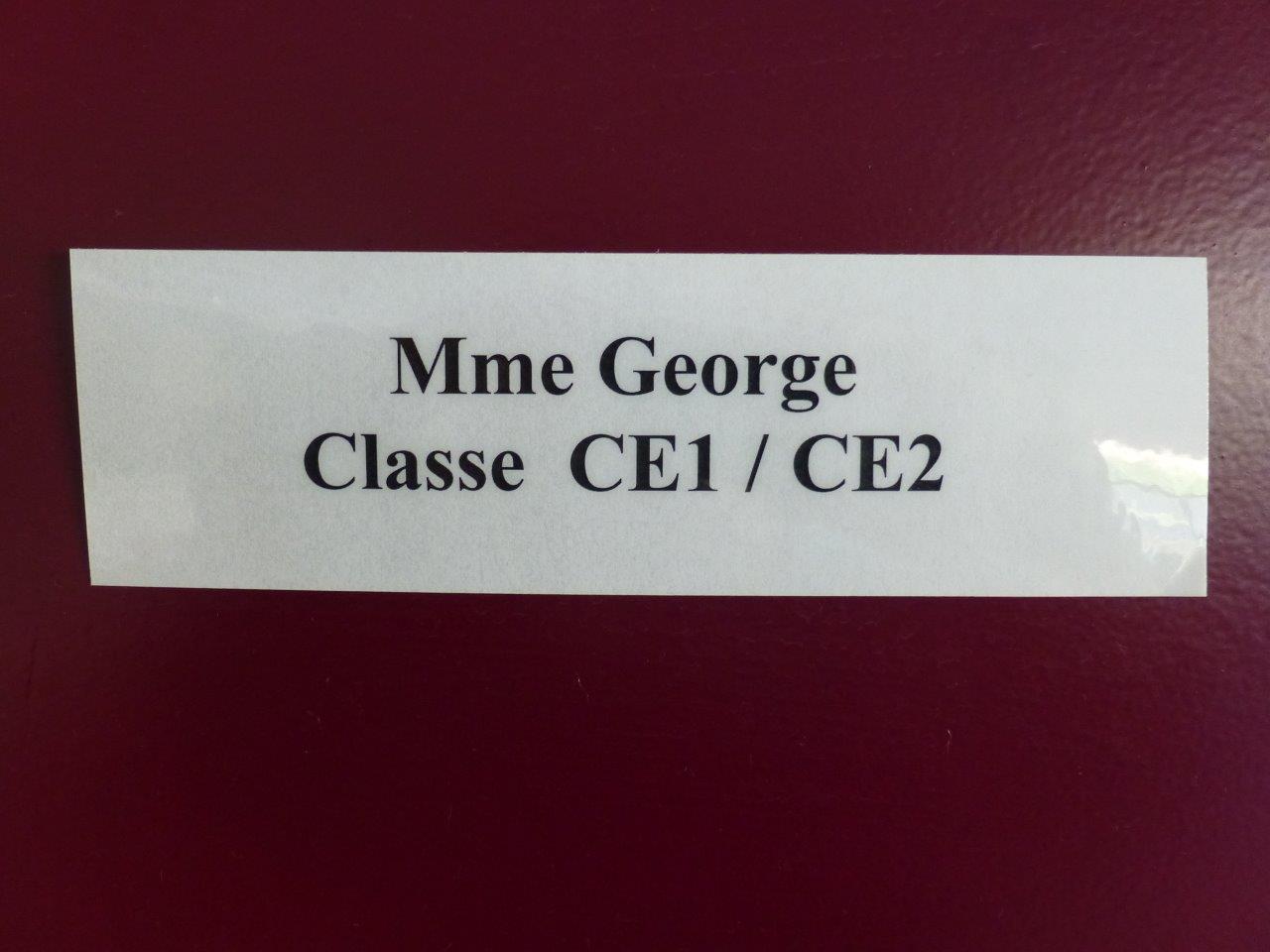 Classe Mme George  (1)