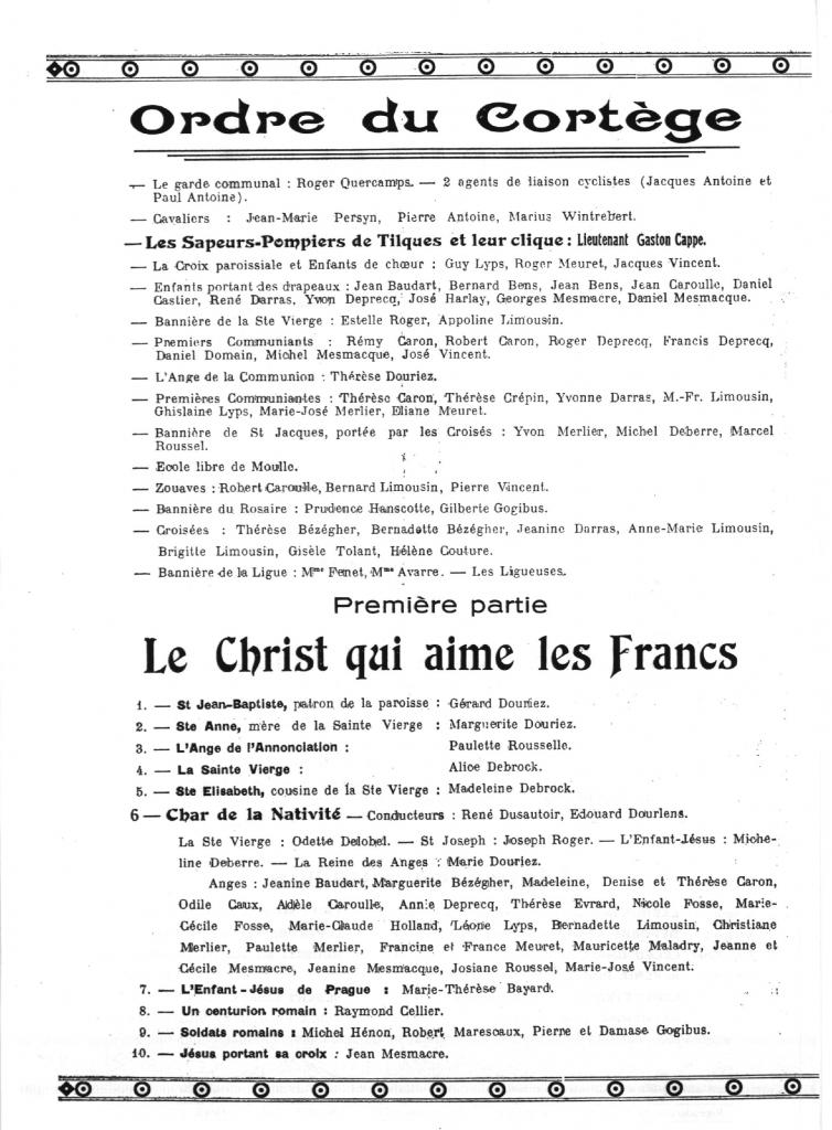 HOULLE PROGRAMME 1946_2