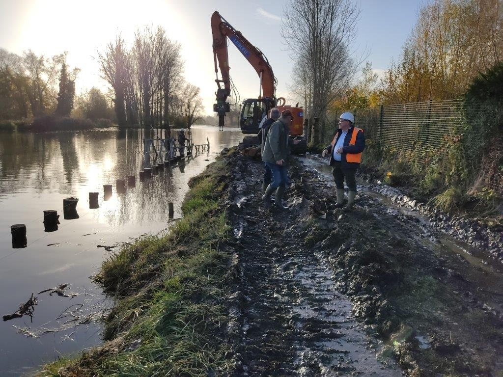 Restauration des berges de la houlle 2 