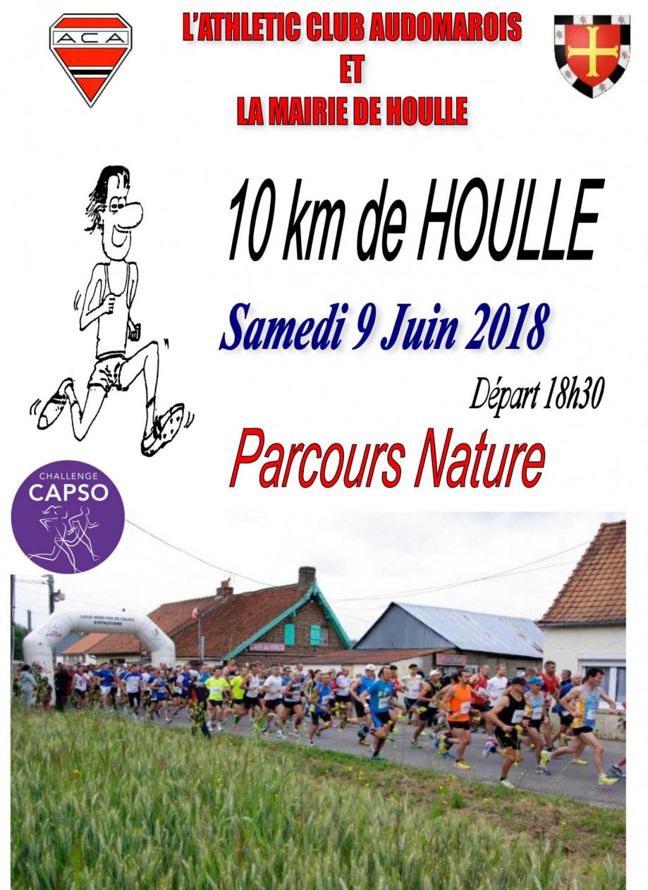 Affiche 10 km houlle 2018 1