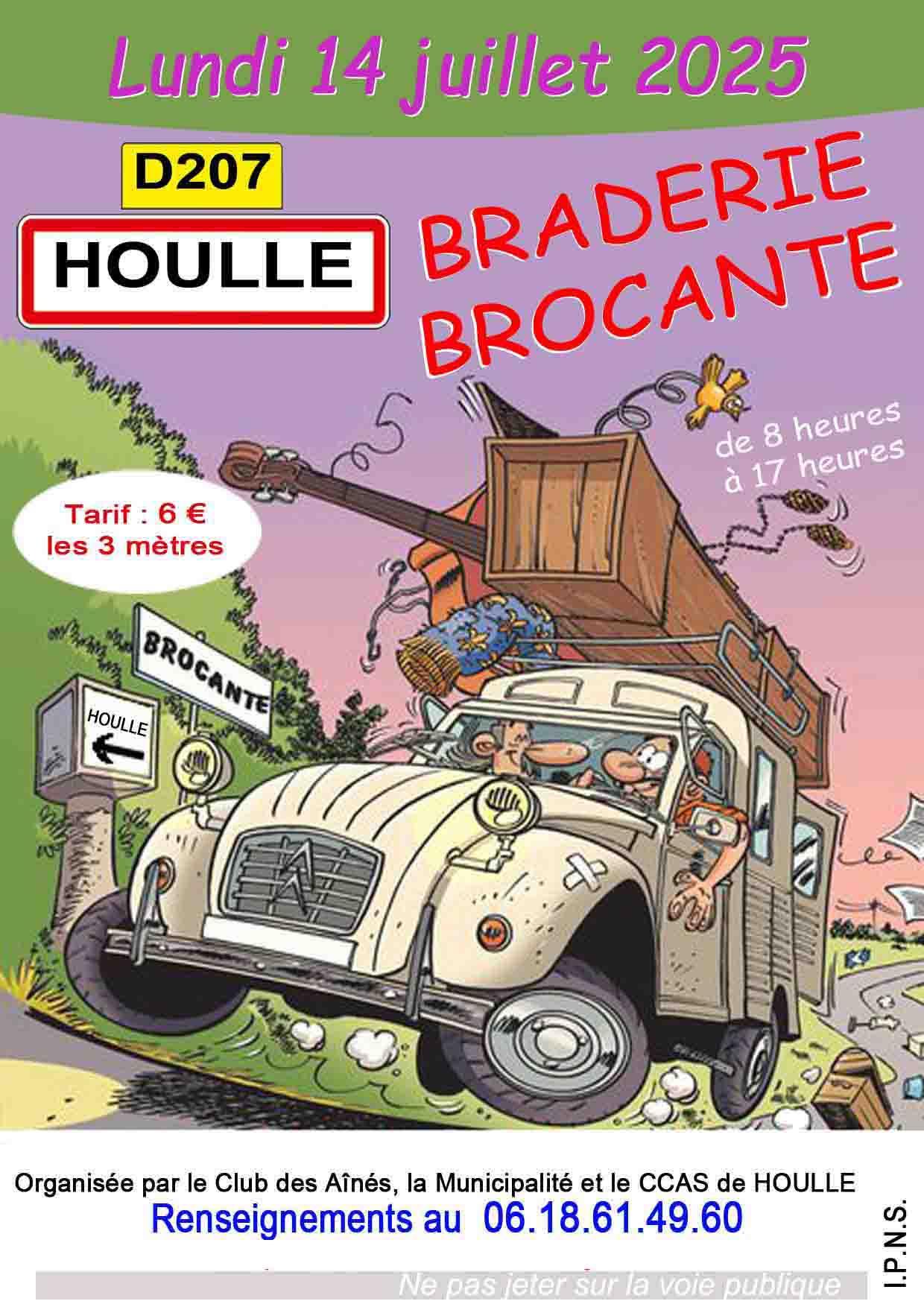 Affiche brocante houlle a4 2025a 1 copie 1