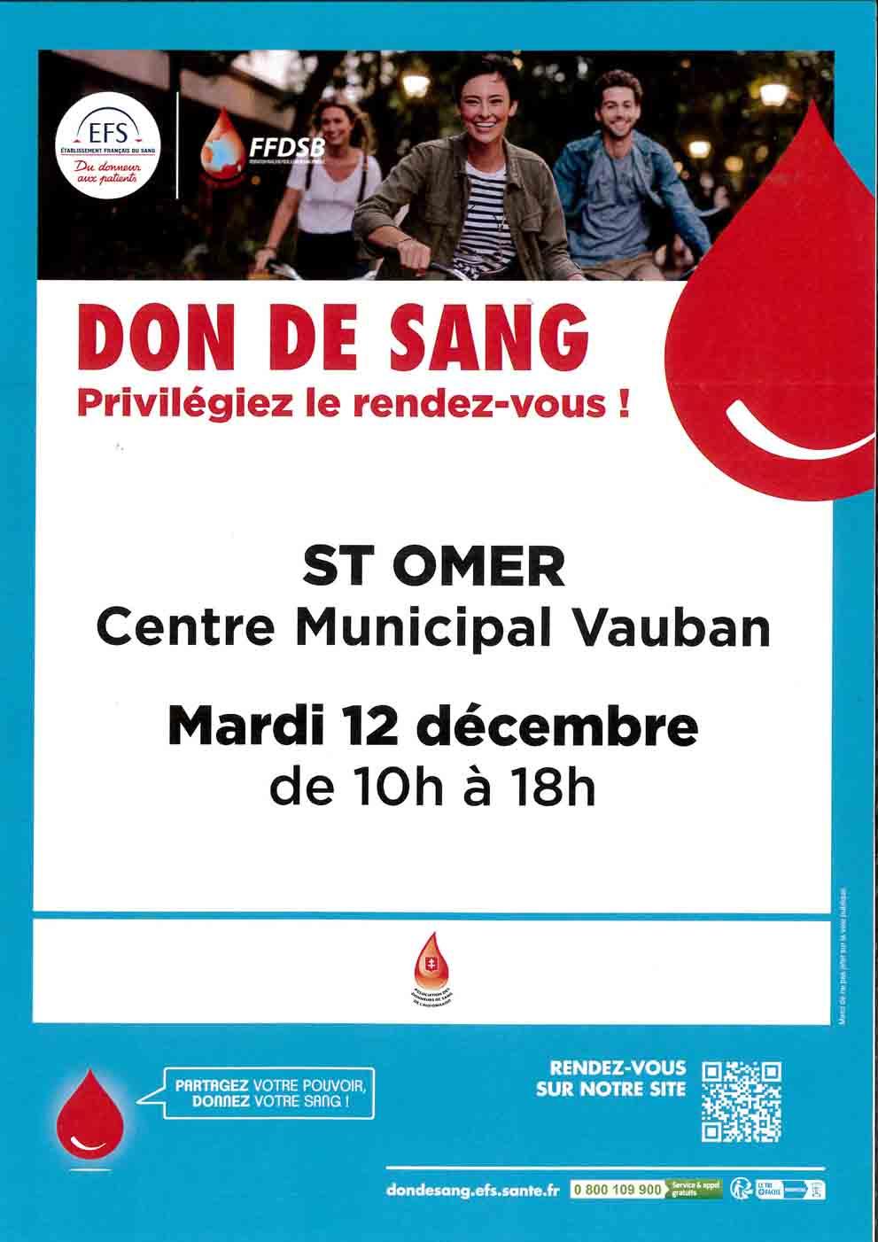 Affiche don du sang 1 6