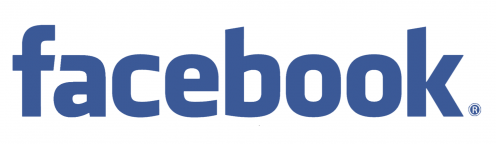 Facebook text logo transparent 10