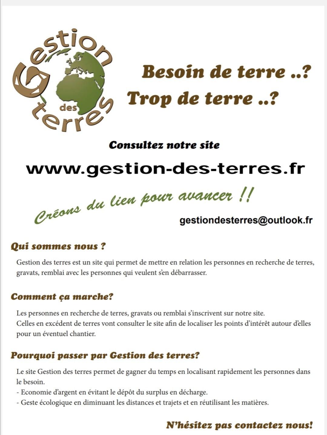 Gestion des terres