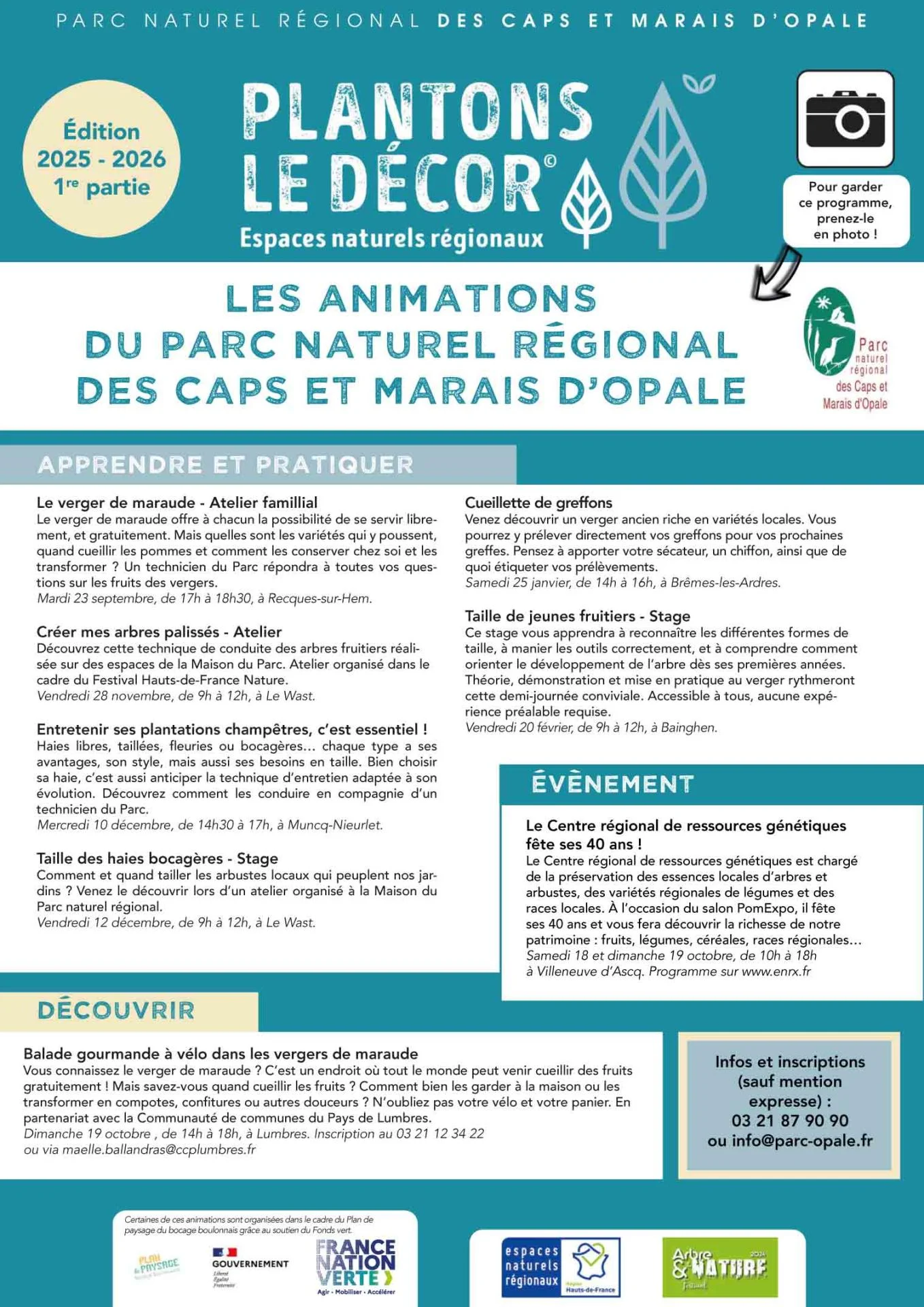 I 251509 affiche animations dates livraison pld parc 2025 2026 1