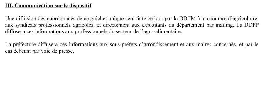 Mise en place de la cellule agricole inondation 3 2
