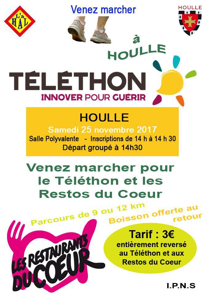 Venez marcher pour le telethon 2017